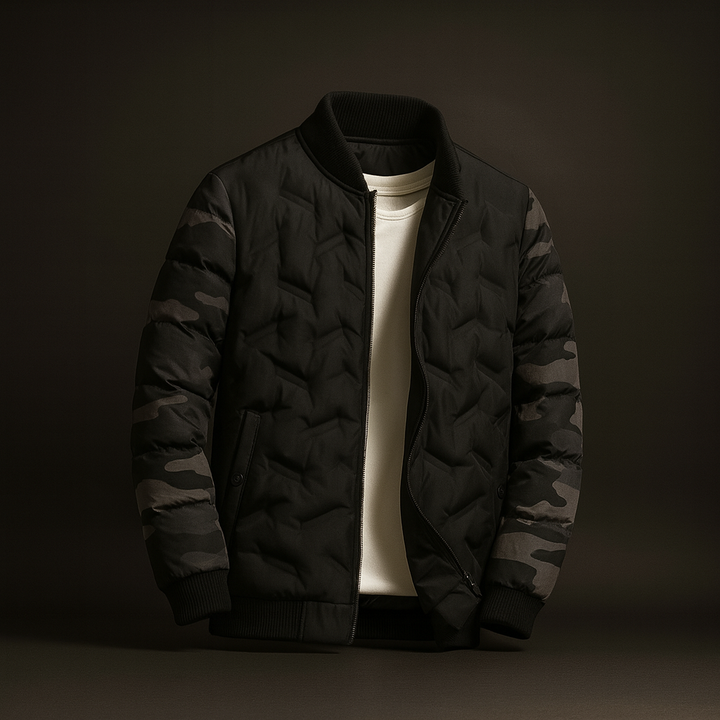 Camo Stealth Bomber Jacket