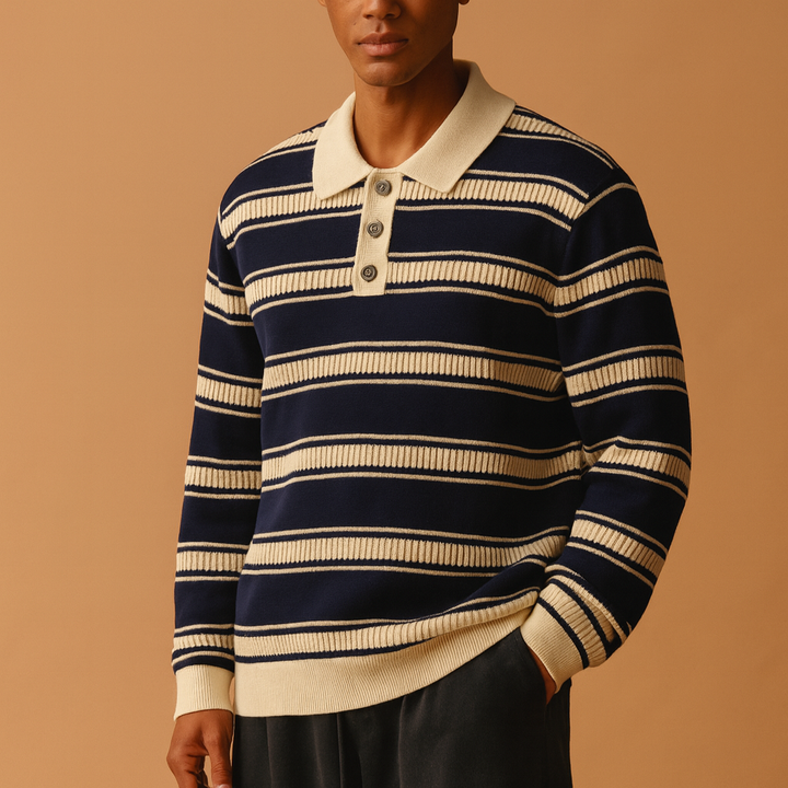 Weston Wool Sleeve Polo