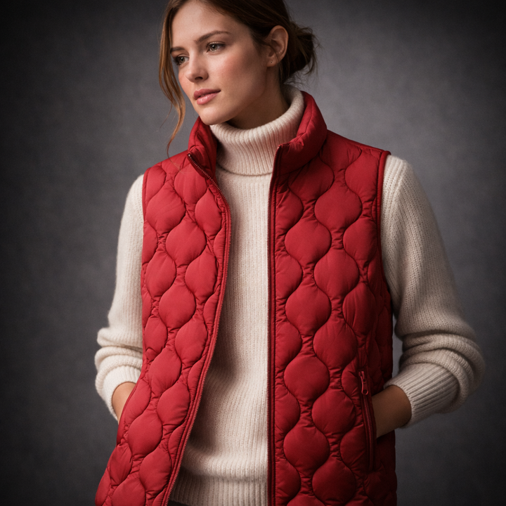 Luna Cotton Puffer Vest