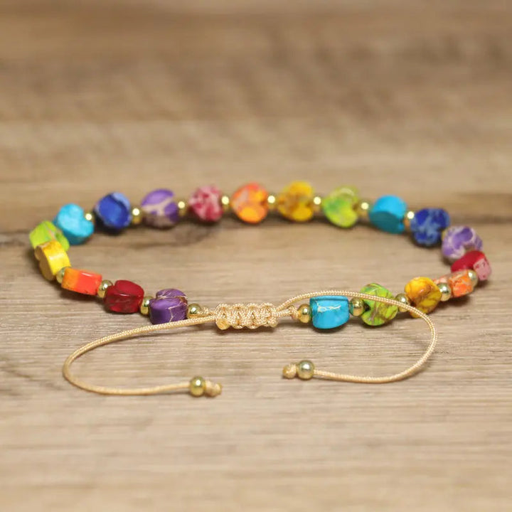 Aurelia Heart Stone Bracelet