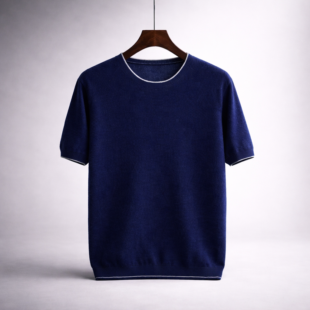 Montaro Short Sleeve Cashmere Tee