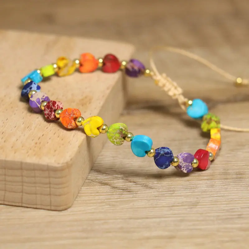 Aurelia Heart Stone Bracelet