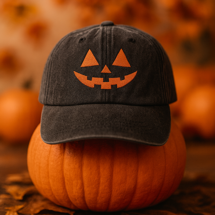 Pumpkin Grin Cap