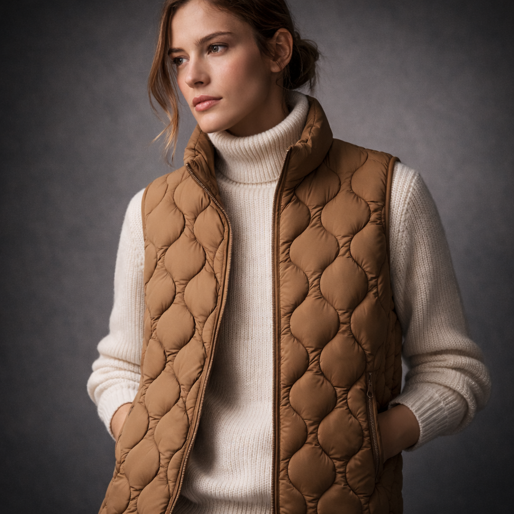 Luna Cotton Puffer Vest