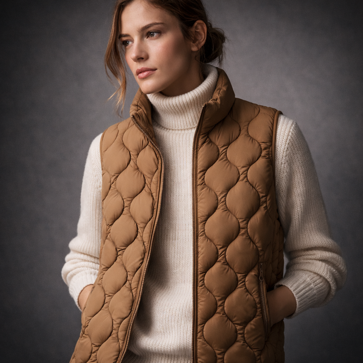 Luna Cotton Puffer Vest