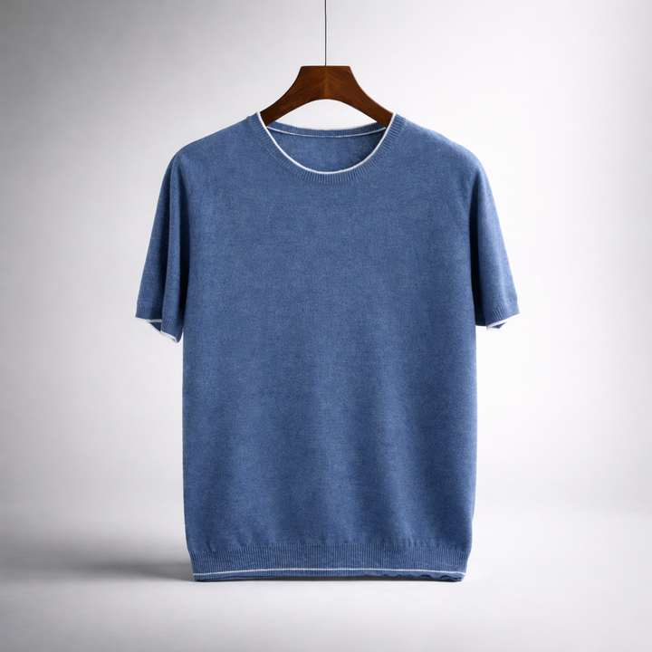 Montaro Short Sleeve Cashmere Tee