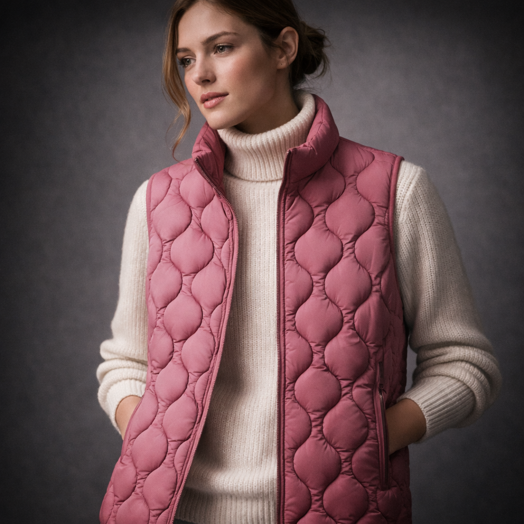 Luna Cotton Puffer Vest