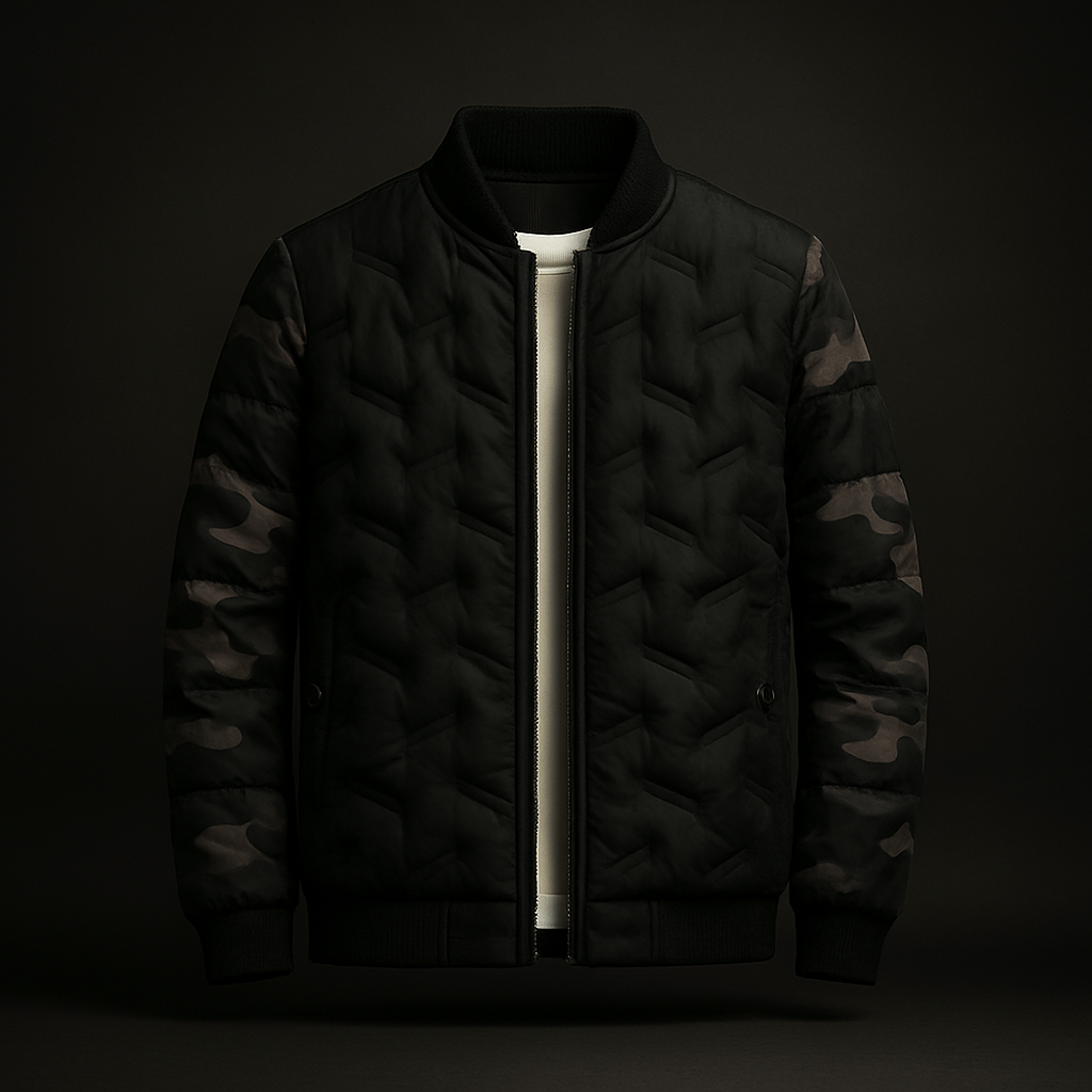 Camo Stealth Bomber Jacket