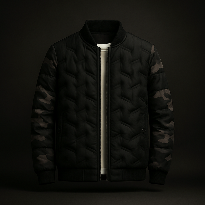 Camo Stealth Bomber Jacket