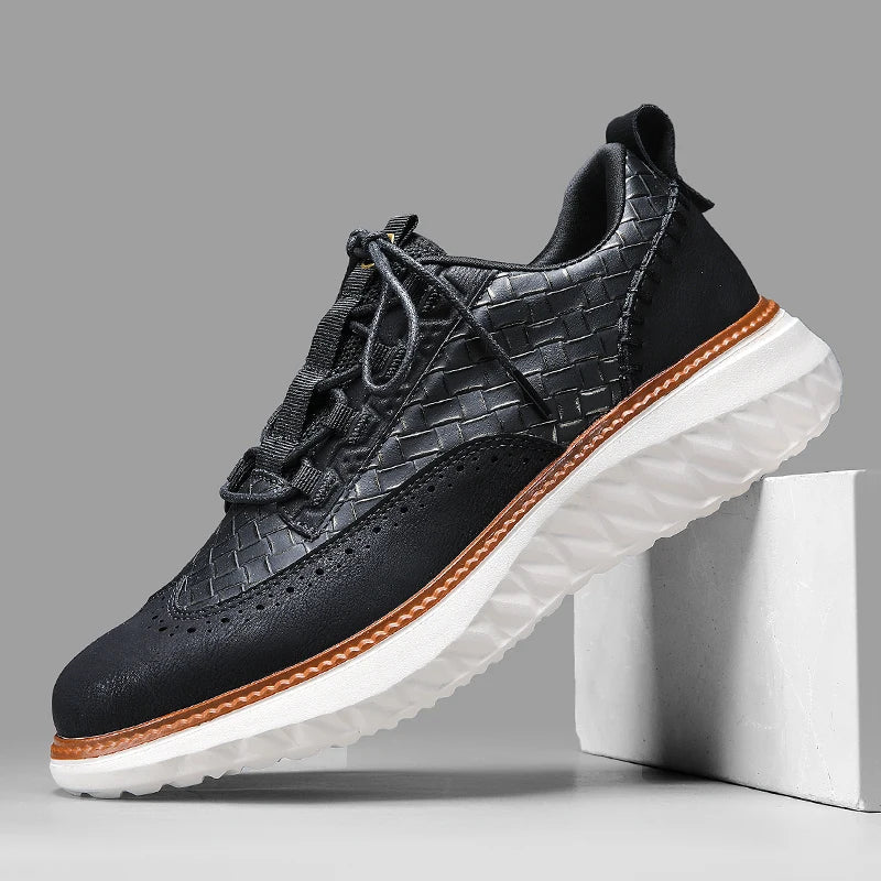 Monaco Ridge Leather Sneakers