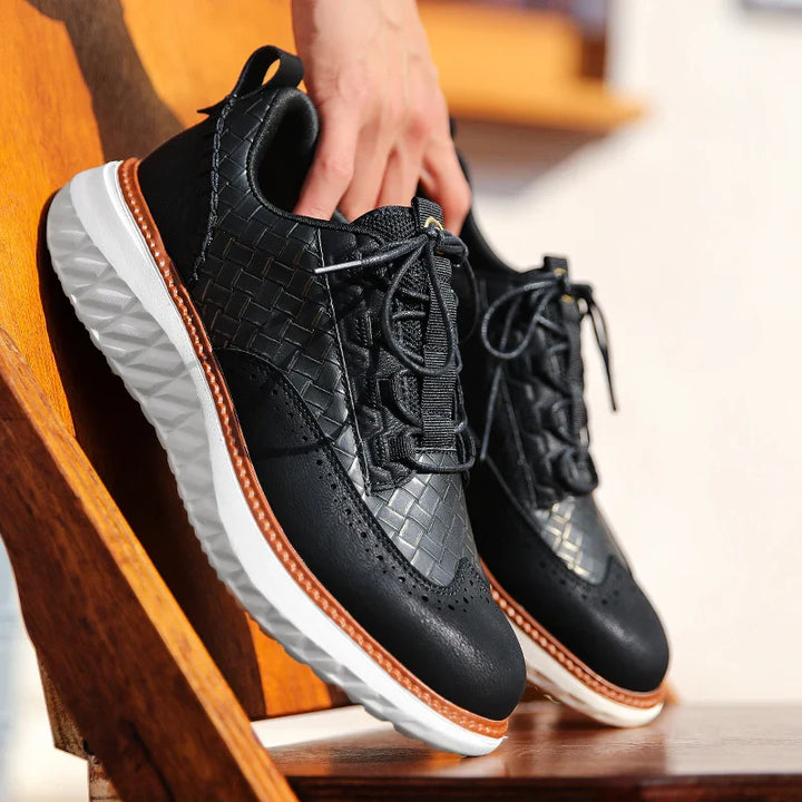 Monaco Ridge Leather Sneakers