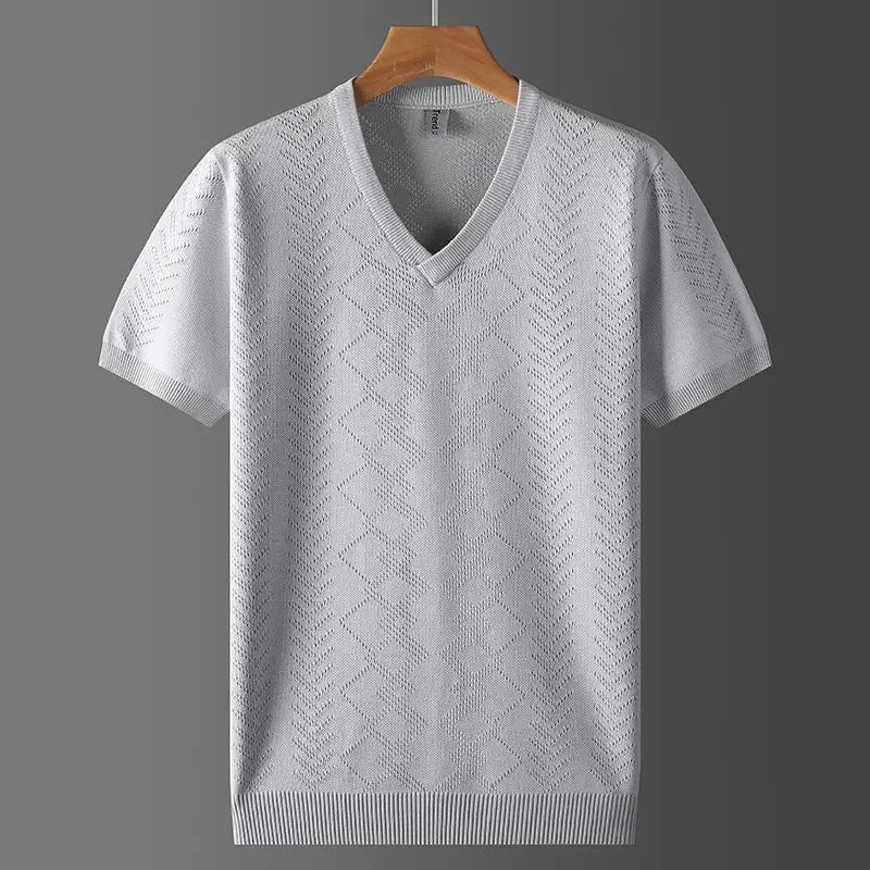 Silvano's Cotton Knit Tee