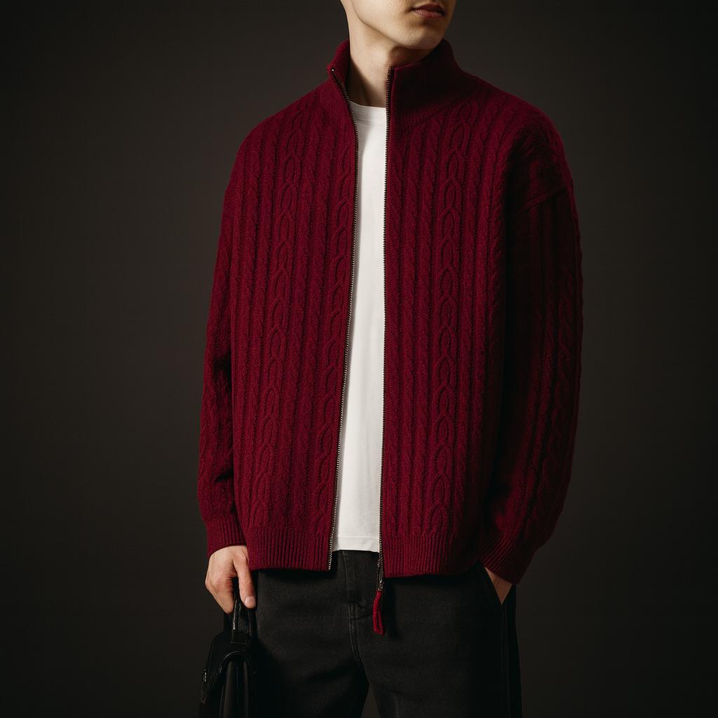 Grayson Wool Cardigan