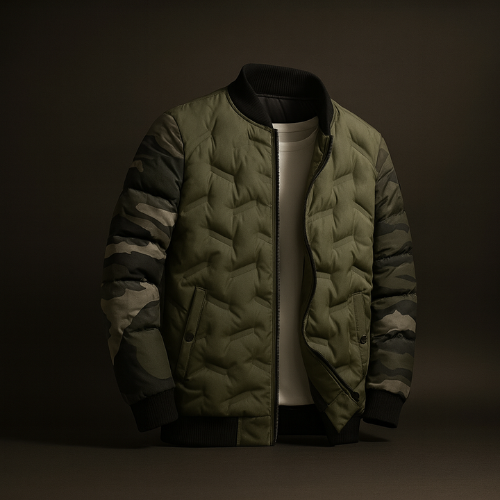 Camo Stealth Bomber Jacket