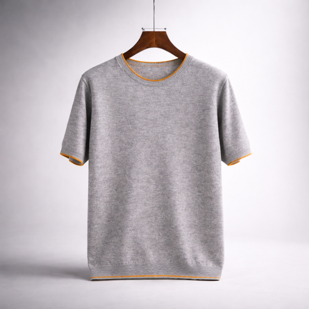 Montaro Short Sleeve Cashmere Tee