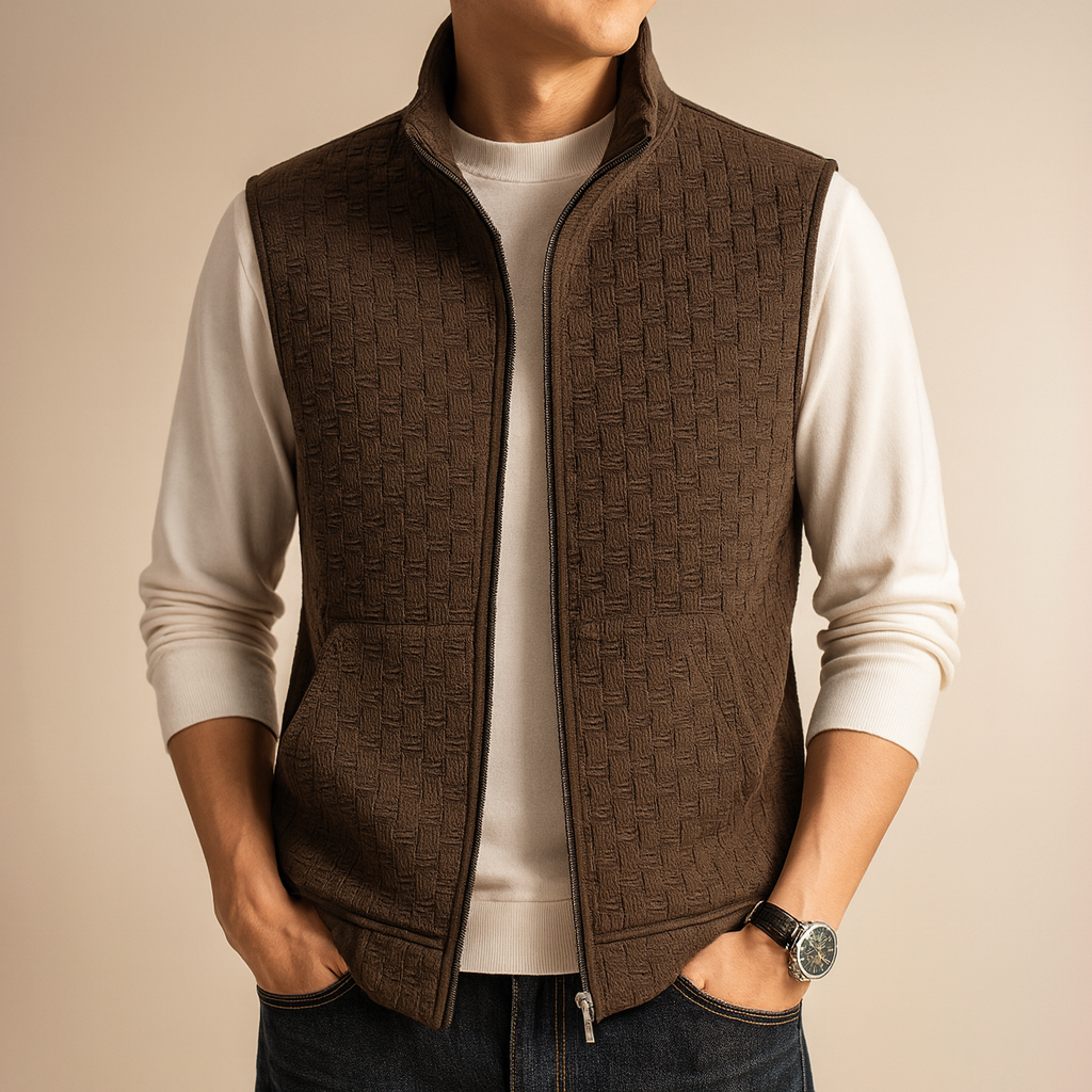 Enzo Cotton Vest