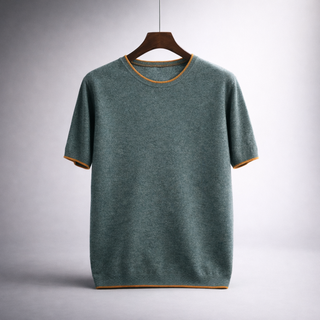 Montaro Short Sleeve Cashmere Tee