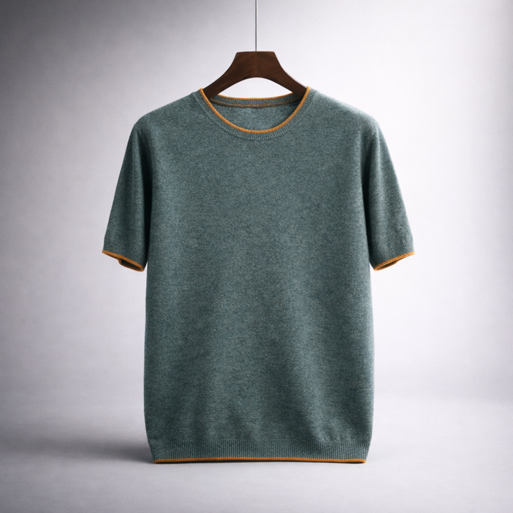 Montaro Short Sleeve Cashmere Tee