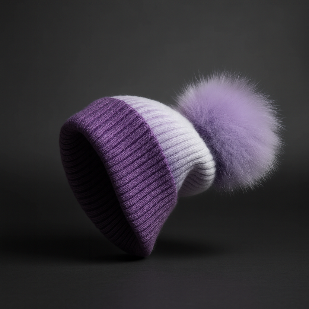 Aurora Cashmere Pom