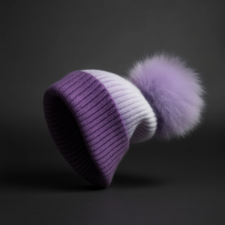 Aurora Cashmere Pom