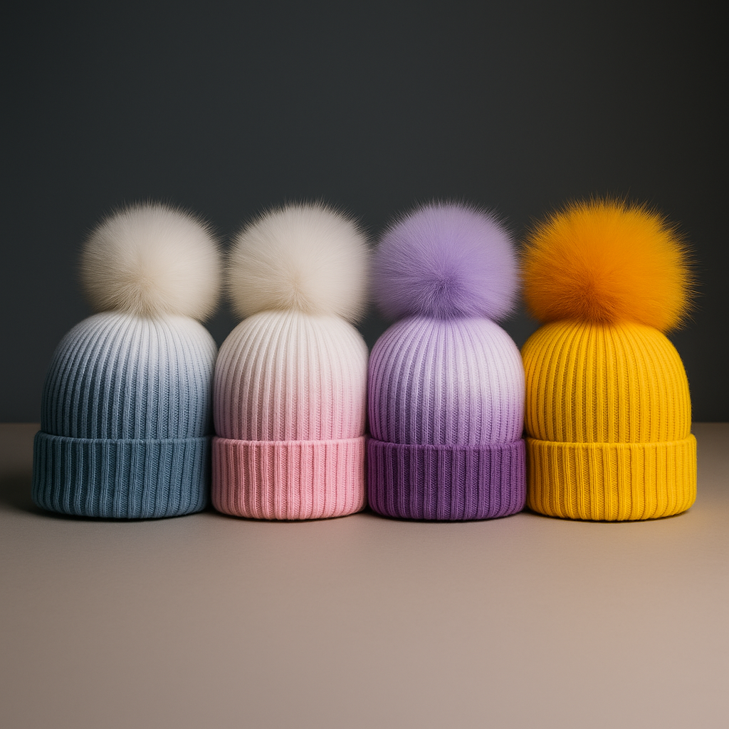 Aurora Cashmere Pom