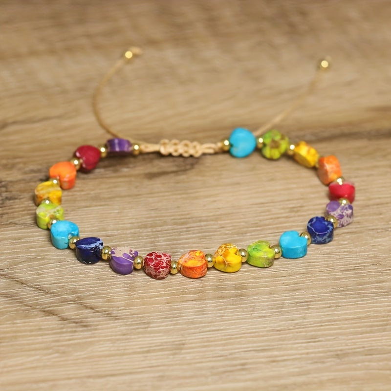 Aurelia Heart Stone Bracelet