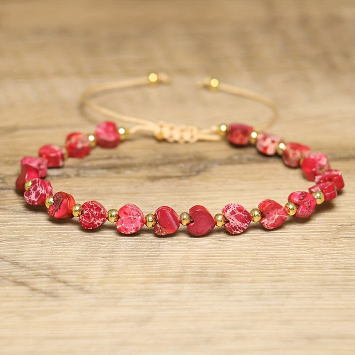 Aurelia Heart Stone Bracelet